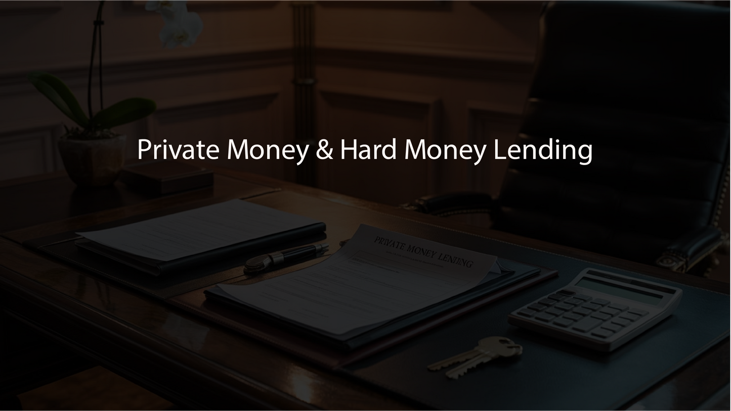 Private Money & Hard Money Lending