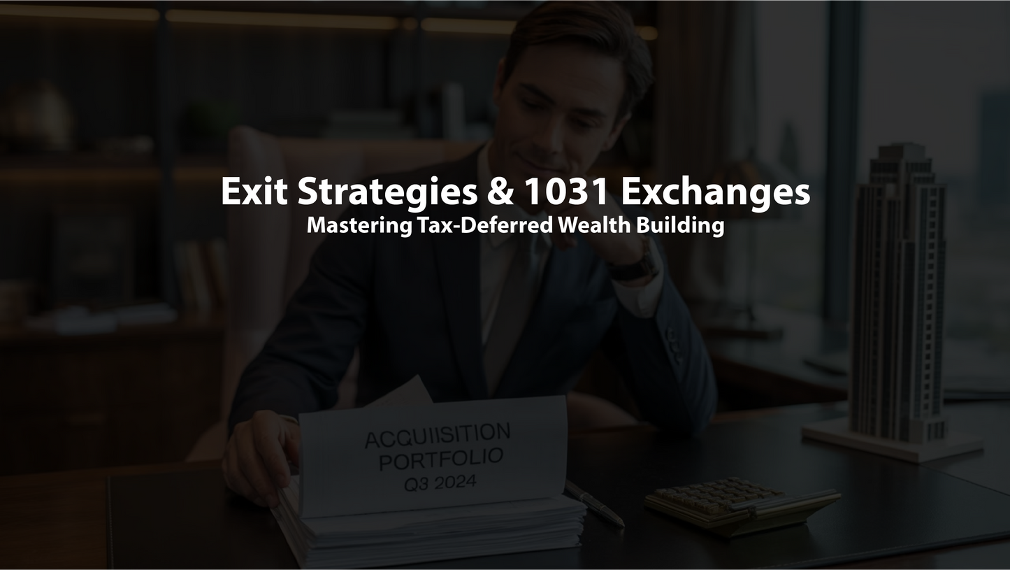 Exit Strategies & 1031 Exchanges