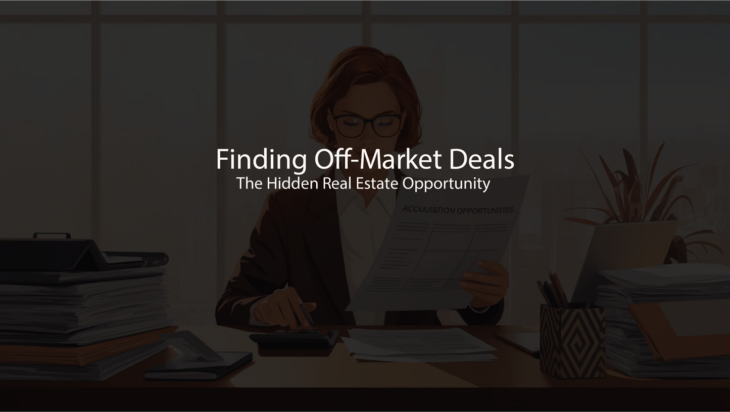 Finding Off-Market Deals